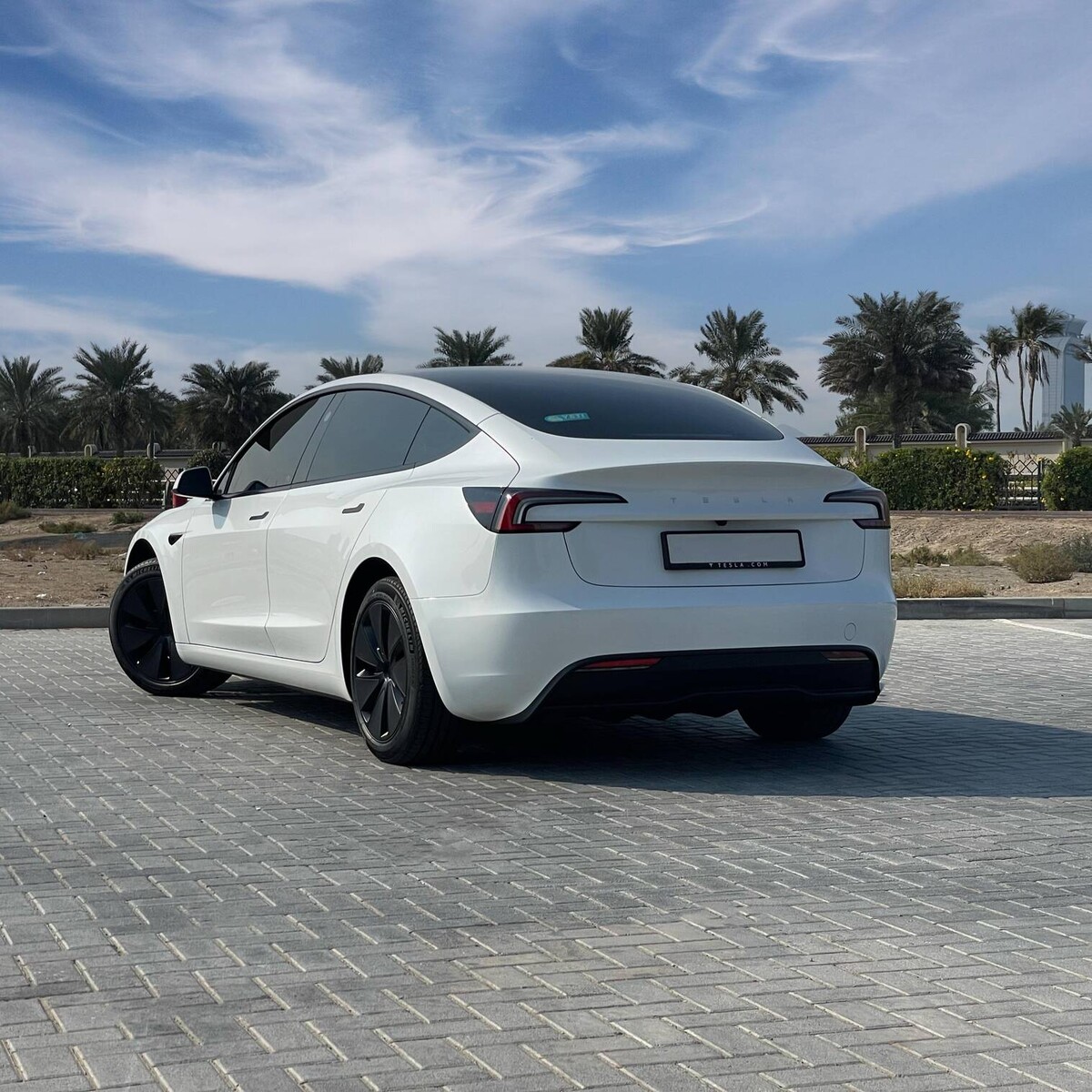 Lease Tesla Model 3 2024 in Abu Dhabi, UAE - Tesla Model 3 2024 Leasing ...