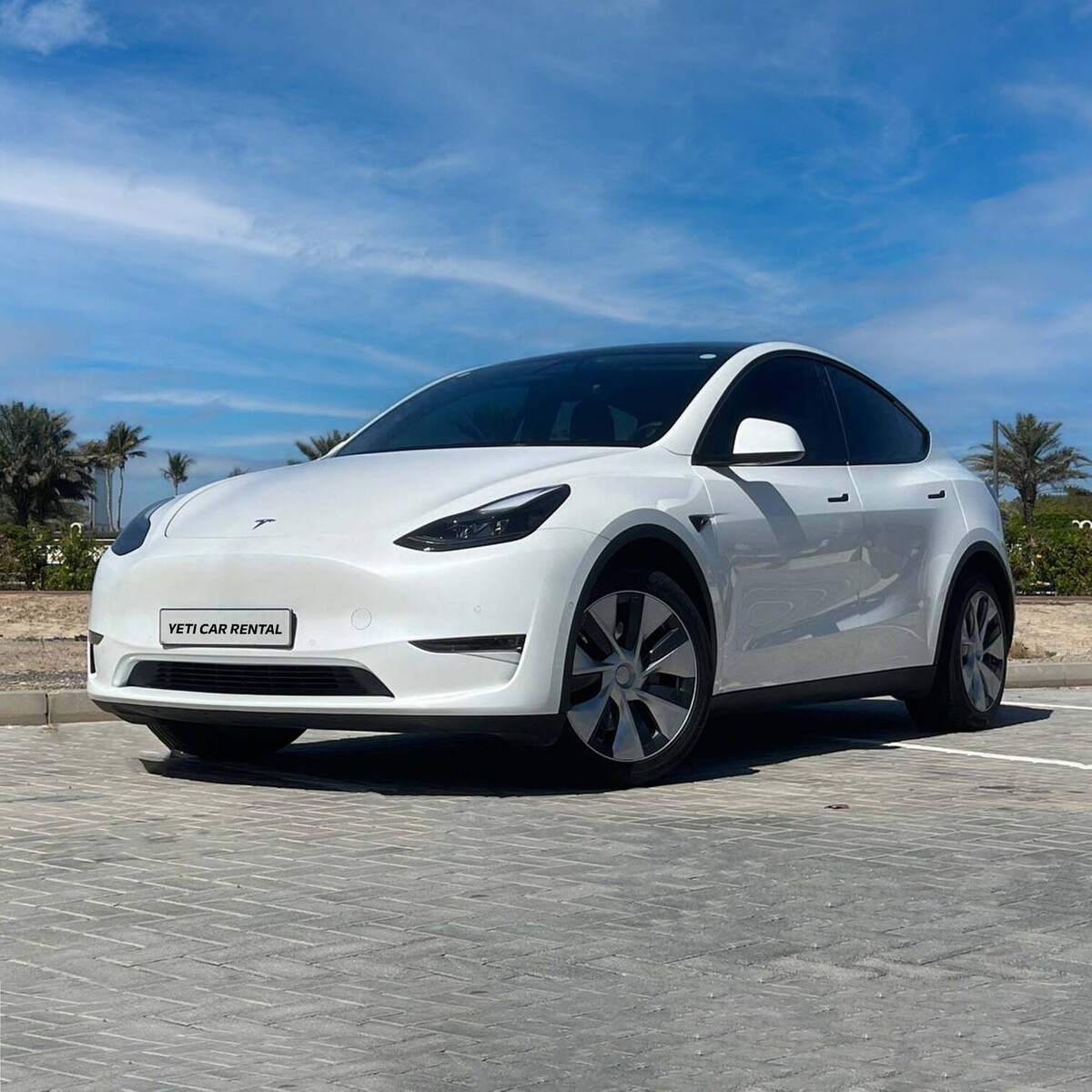 Lease Tesla Model Y in Abu Dhabi, UAE - Tesla Model Y Leasing in Abu Dhabi